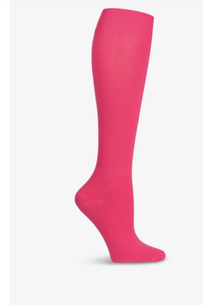 Cherokee Graduated Women’s Compression socks 8-12 MmHg Knee length -Pink Coral