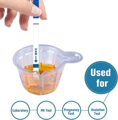 200 Pack Disposable Urine Cups, 40 ml plastic urine cups, for pregnancy test,