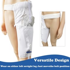 AUSTYLCO Urine Drainage Bag Holder, Catheter Leg Bag Holder,Catheter Bags