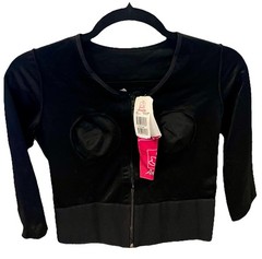 Annette Post Surgical Compression Vest L 3/4 Sleeve Zip| Cup A-C | Lipo Arm Lift