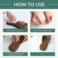 Arch Support Inserts Flat Feet – 8-Pair Gel Arch Support Insoles for Plantar …