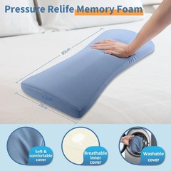 Lumbar Support Pillow for Bed Relief Back Pain: Lower Back Pillow for Sleeping