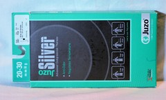 Juzo Silver Advanced Compression Sock Model 3561 Type FGS Sz MM New in Box C-4