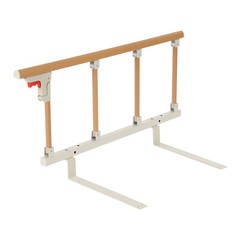 Foldable Bed Rails For Elderly Medical Hospital Side Wooden Adults Guard Rail