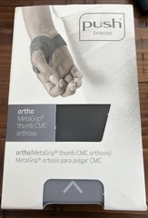 Push Braces ortho MetaGrip Thumb CMC orthosis Left Size 3 – NEW