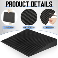 EVA Foam Threshold Ramp, Lightweight Non Slip Doorway Ramp 36″ L x 28″ W x 5″ H