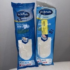 2 PACK Dr Scholls Air-Pillo Memory Foam Shoe Insoles Mens 7-13 Womens 5-10