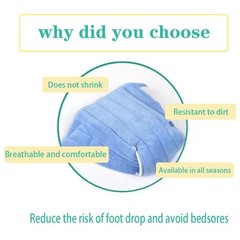 Austylco 2Pcs Heel Protector Cushion-Foot Support Pillowanti-Decubitus Heel Pad