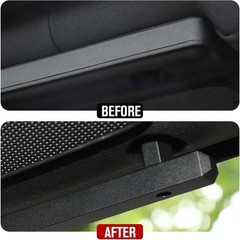 Rear Grab Handles Aluminum Grab Bars Compatible with Jeep Wrangler 2007-2018 …