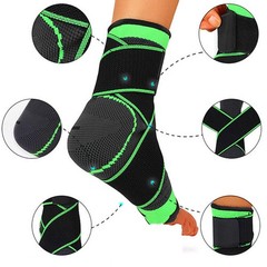 Ankle Brace Support Compression Sleeve Foot Tendon Plantar Fasciitis Pain Relief