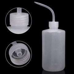 6pcs 500ml Plastic Wash Bottles – Lab Squeeze LDPE Squirt Tattoo Bottles, Narrow
