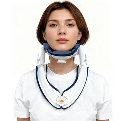 Cervical Traction Device, Lightweight & Adjustable Neck Stretcher for Neck Suppo