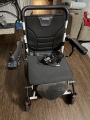 Pride Jazzy Carbon Power Wheelchair Black Carbon Fiber Foldable Lightweight