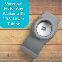 Pop & Glide Easy Use Walker Ski Glides 2 Pack – Universal Fit Walker Accessor…