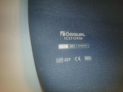 New ossur iceform uniform Cushion prosthetic liner. 6mm. size XLG. Uniform