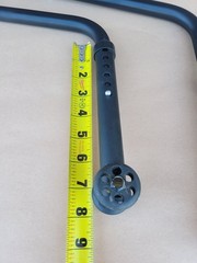 Quickie Wheelchair ANTI TIP TIPPERS WHEELS Wheelie Bars Parts Used Qxi 2 Nitrum