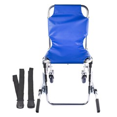 Stair Chair Emergency Evacuation Wheelchair Elderly Climbing Stair Chair Blue