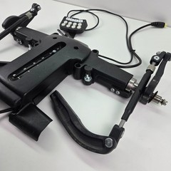 Permobil ICS Switchbox Armrest Mount Brackets Assembly Swivel Arms F3 F5 M3 M300