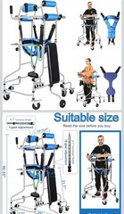 Adult Standing Walker for Seniors, Hemiplegia Rehabilitation hemi Walker Lower