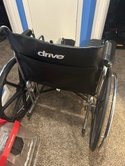 Drive Medical Sentra EC Bariatric Wheelchair W/ Elevating Footrests