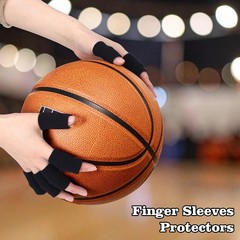 10 Pcs Finger Sleeves Finger Compression Protectors Elastic Finger Covers