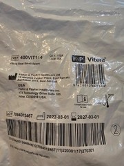 F&P Vitera Seal Small Spare Full Face Mask (400VIT114) NEW/UNOPENED