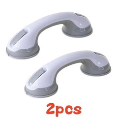 2 Pack Shower Grab Bar 12″ Shower Suction Bar Handle Bathroom Safety Grip Handle