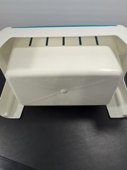 The First Years Vintage Sit & Store Bathroom Stool Teal White Storage 90’s