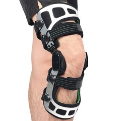  Double Upright OA Unloader Knee Brace,For Bone on Bone Arthritis Support
