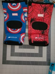 DonJoy Advantage Marvel Avengers & Spiderman Knee Sleeve YOUTH Lot 6 NEW READ