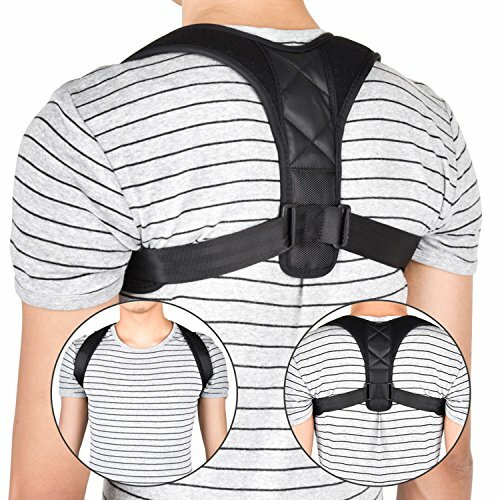 Posture Corrector Adjustable Back Shoulder Support Belt Brace Unisex Men Women