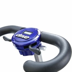 NEW Drive FLEX ZooMe Flex Ultra Compact Folding Travel 4 Wheel Scooter, Blue