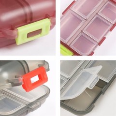 2 Pack Pill Case Portable Small 7-Day Weekly Travel Pill Organizer Portable Pock