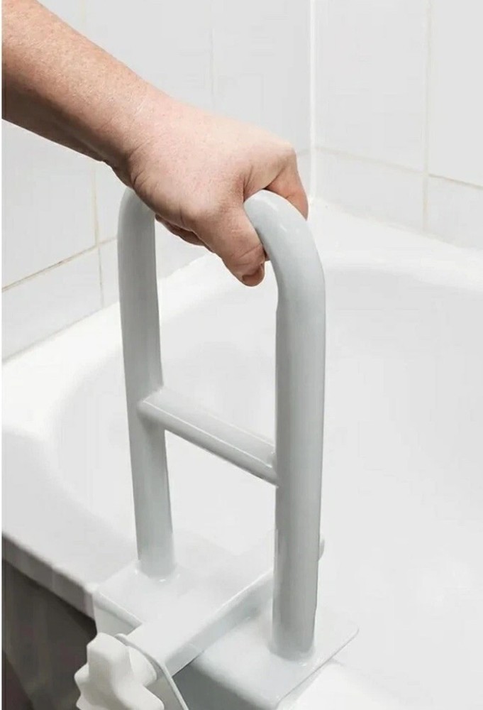 Vaunn Bath Bar Bathtub Rail Grab White Bathroom Handle Tub Adjustable