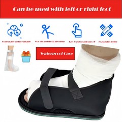 Adjustable plaster shoes postoperative shoes, walking shoes with sticker, sui…