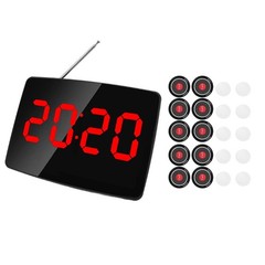 Wireless Calling System Caregiver Pager With 10 Nurse Alert Call Buttons 1