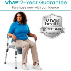 Bariatric Bedside 4-in-1 Commode 550 lb Capacity Bariatric Shower Chair &