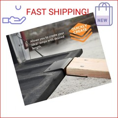 MAXXHAUL 50872 Steel Ramp Top Kit – Quickly Create Your Own Ramps with 2″x8″ Pla