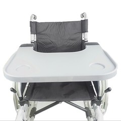 Wheelchair Tray Table with Cup Holder Removable Wheelchair Lap Tray Desk