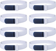 8 PCS Adjustable Leg Bag Straps, Urine Drainage Bag Strap, Catheter Leg Bag Stra