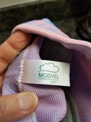 Modvel Knee Sleeve Size Large Pink/Blue For Knee Pain (4D)
