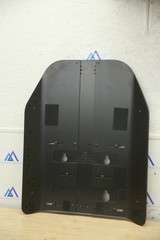 21″ H Quantum TB4 Power Chair Seat Back Pan Plate 16-20″W Mount Backrest Edge 3