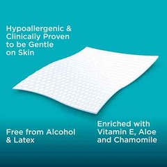 480 Count Assurance Premium Disposable Washcloth Pre-moistened Size XL -5x 96ct