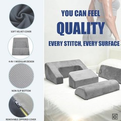 Multi-Configuration BBL Pillow for Comfort & Support After Brazilian Butt Lift