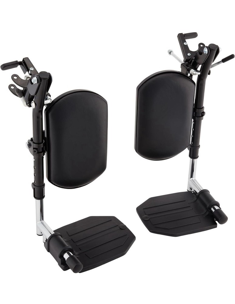 Invacare Wheelchair Elevating Leg Rest T94HAP Padded Calf Pads Footplates NEW
