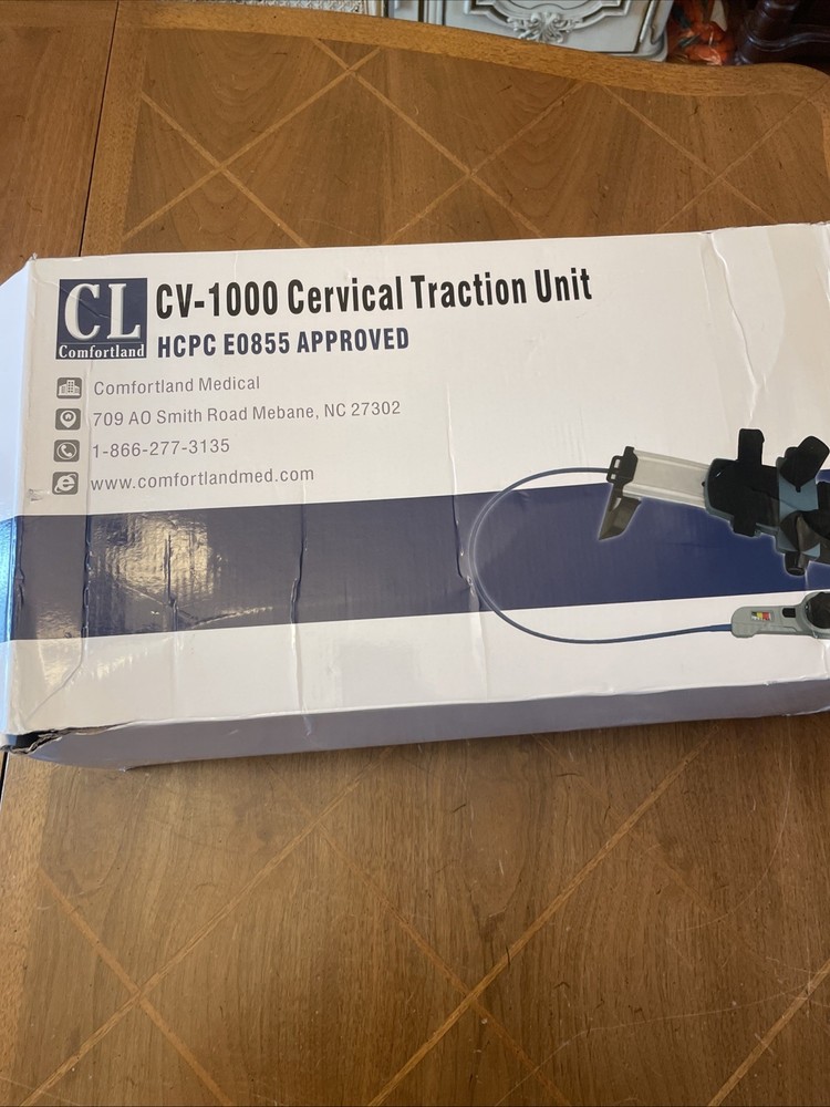 CL Comfortland CV-1000 Cervical Traction Unit, New Open Box
