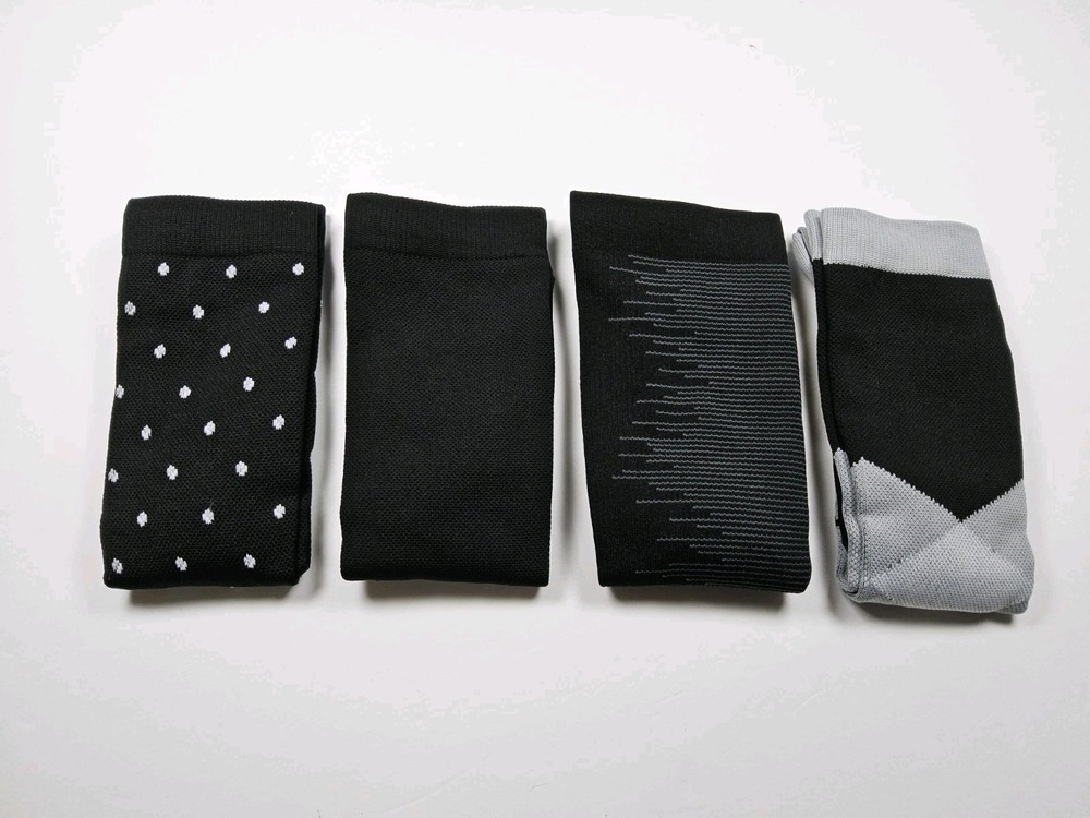 Unbranded Compression Lot Of 4 Pairs Socks Size S/M