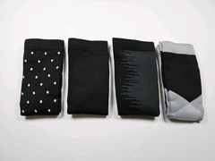 Unbranded Compression Lot Of 4 Pairs Socks Size S/M