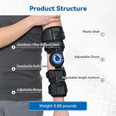 Orthomen Hinged ROM Adjustable Elbow Brace Stabilizer. Left Arm. NEW IN BOX