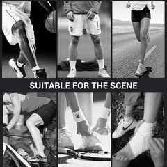 Ankle Brace Support Compression Sleeve Plantar Fasciitis Pain Relief Foot Wrap